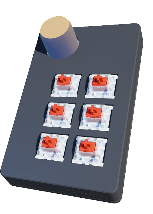 Monolith Macropad - Shadow Orange